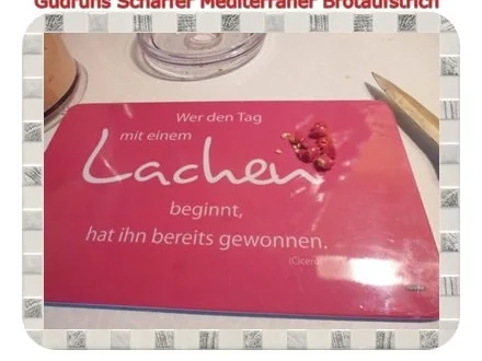 Brotaufstrich: Scharfer mediterraner Brotaufstrich - Rezept - Bild Nr. 7