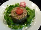 Lachs Tartar auf Rucolablätter - Rezept - Bild Nr. 3