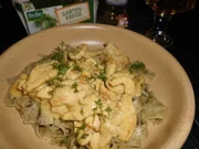 Hähnchen in Senf-Sahne>> - Rezept