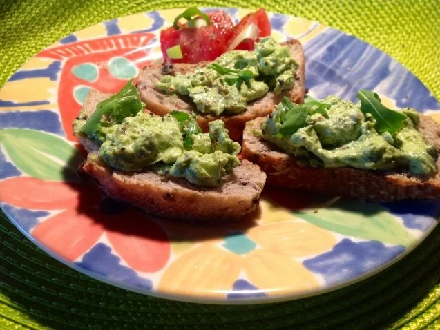 Rucola-Käsecreme mit  Pistazien - Rezept - Bild Nr. 4