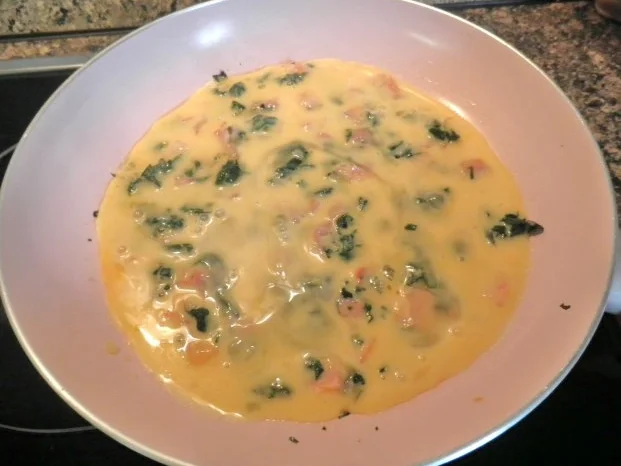 Rezept: Spinat - Omelett Bild Nr. 9 Spinat - Omelett - Rezept - Bild Nr. 9