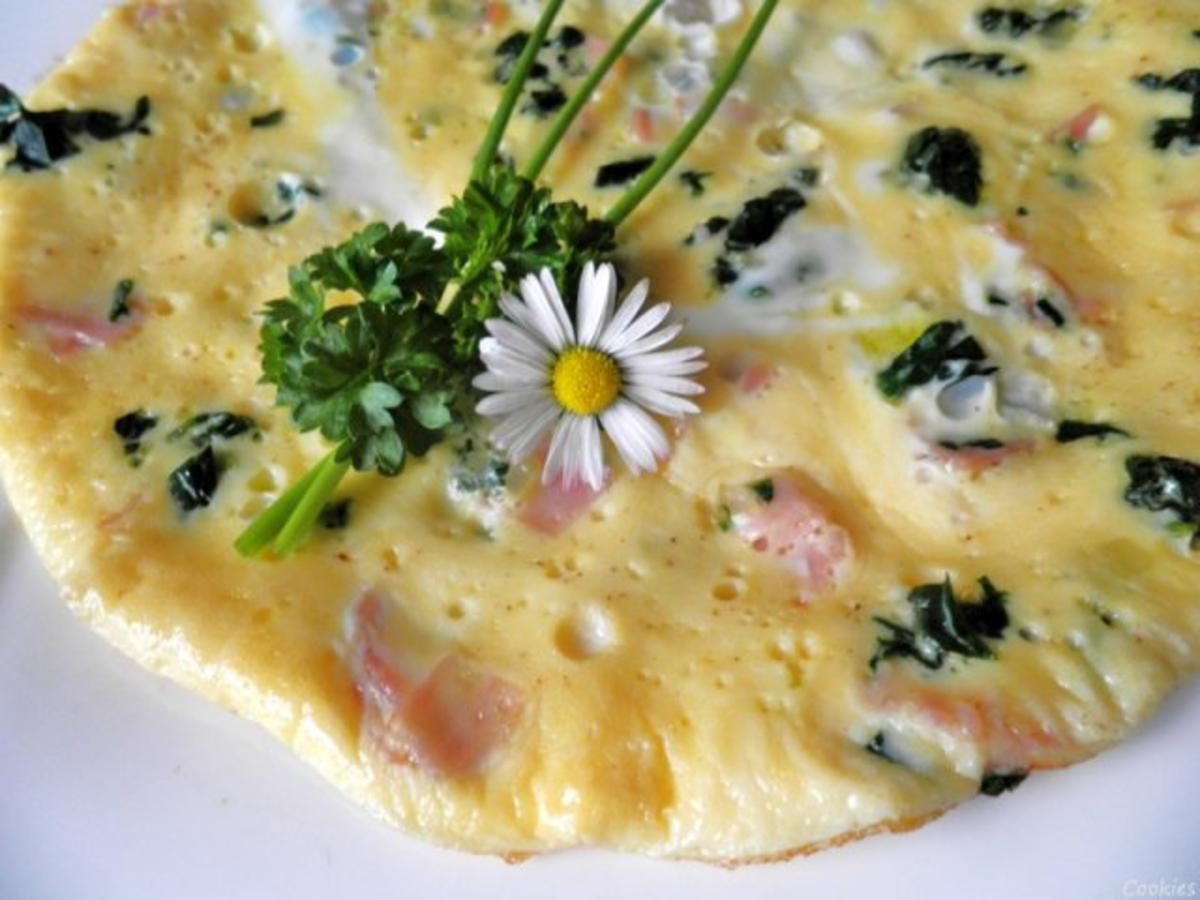 Spinat - Omelett - Rezept mit Bild - kochbar.de