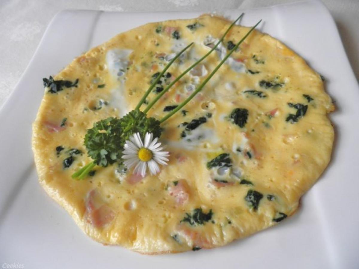 Spinat - Omelett - Rezept - Bild Nr. 2