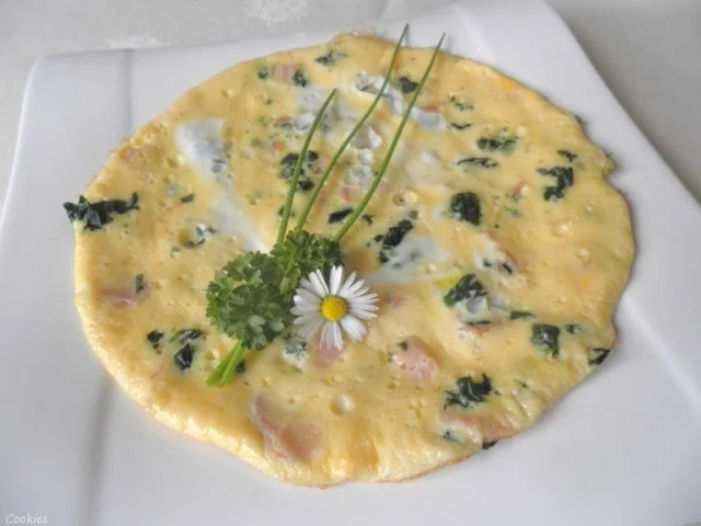 Rezept: Spinat - Omelett Bild Nr. 12 Spinat - Omelett - Rezept - Bild Nr. 12