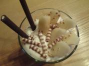 English Mint-Creme mit Birne - Rezept