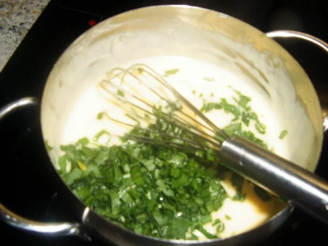 Lachs auf Gemüse und Nudeln - Rezept - Bild Nr. 6