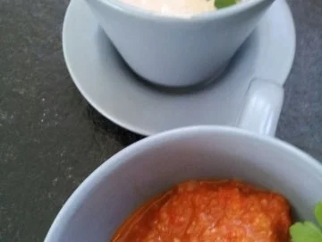 Grillen: ungarisches Duo  (Paprikadip und Paprikamajonäse) - Rezept - Bild Nr. 2