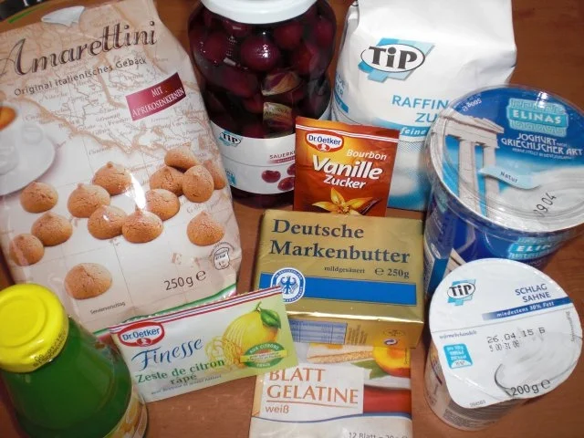 Kirsch-Joghurttorte aus dem Kühlschrank - Rezept - Bild Nr. 2