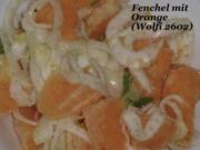 Beilage Salat : Fenchel-Orangen-Salat - Rezept