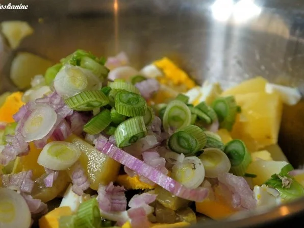 Rezept: Bärlauch-Joghurt-Kartoffelsalat Bild Nr. 6 Bärlauch-Joghurt-Kartoffelsalat - Rezept - Bild Nr. 6