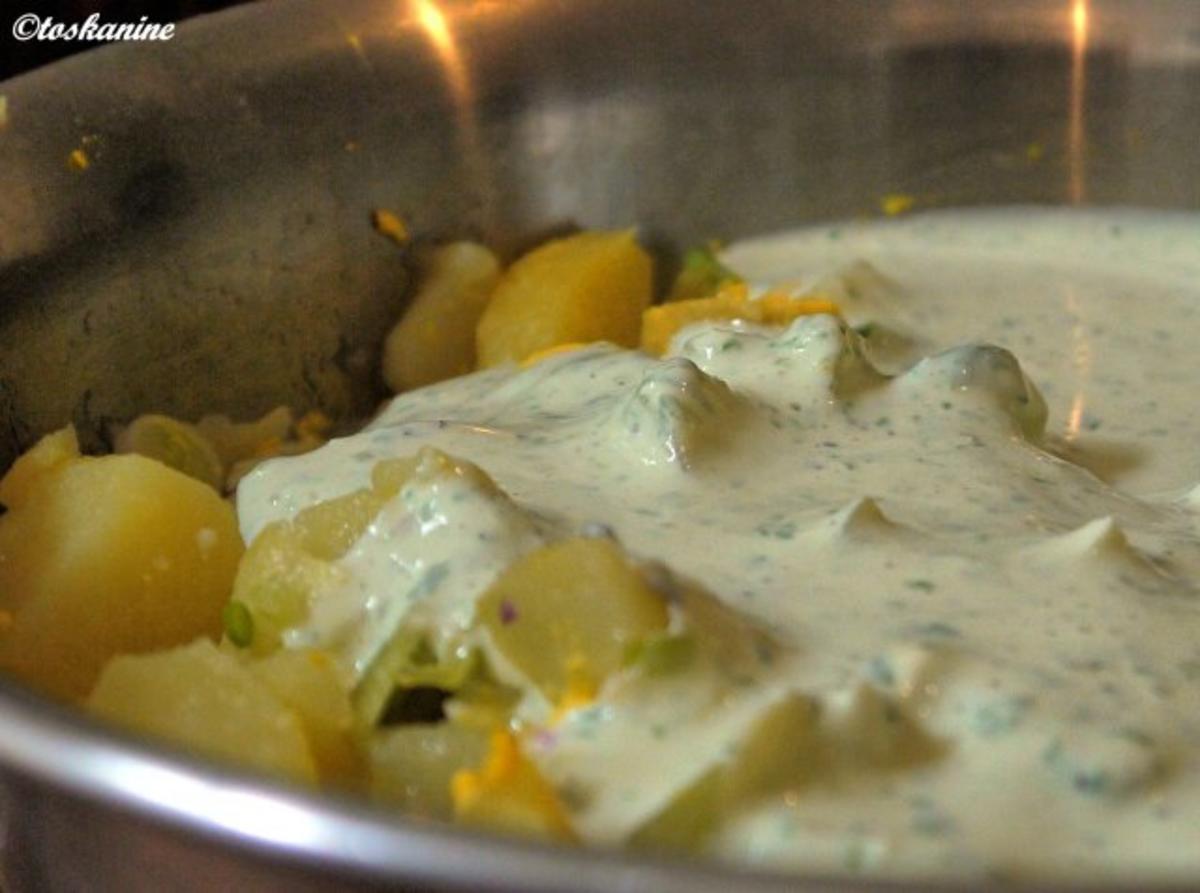 Bärlauch-Joghurt-Kartoffelsalat - Rezept - Bild Nr. 9