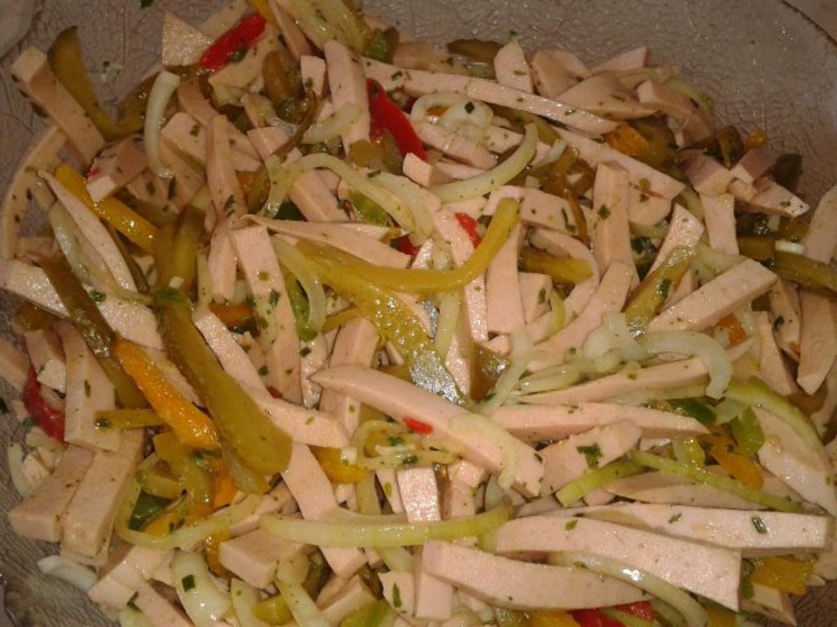 Bilder für Wurstsalat Mit Bratkartoffeln in meinem KB Rezept