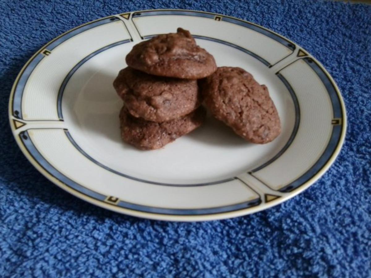 Schokoladen - Cookies - Rezept mit Bild - kochbar.de