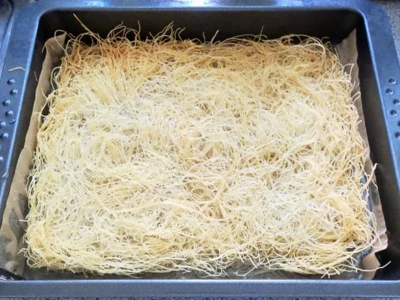 Dessert: Kadayif mit Cremefüllung - Rezept - Bild Nr. 4