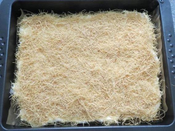 Dessert: Kadayif mit Cremefüllung - Rezept - Bild Nr. 6