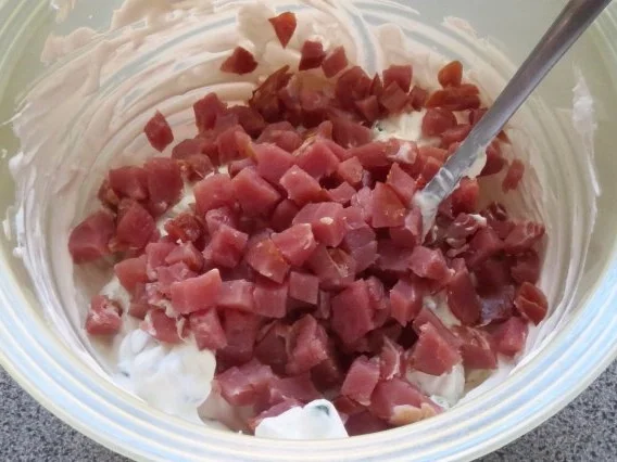 Pizza: Flammkuchen mit Ziegenkäse - Rezept - Bild Nr. 2