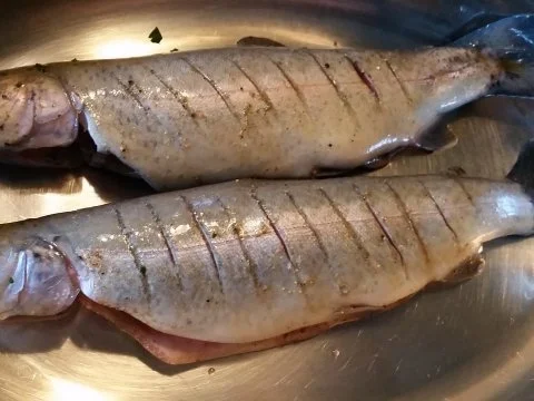 Rezept: Fisch : Leon's Forelle Müllerin Bild Nr. 3 Fisch : Leon's Forelle Müllerin - Rezept - Bild Nr. 3