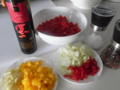 Tortellinis mit Pilzfüllung auf Tomaten-Mango-Sugo - Rezept - Bild Nr. 19