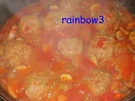 Kochen: Hackbällchen in Paprika-Champignon-Sauce - Rezept