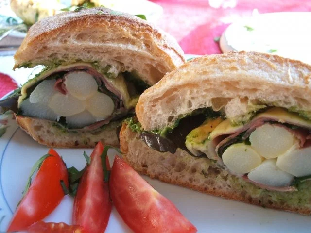 Brot: Spargel-Burger - Rezept - Bild Nr. 2