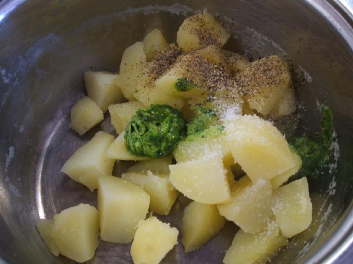 Kartoffeln: Püree mit Grünem Spargel und Bärlauch - Rezept - Bild Nr. 7