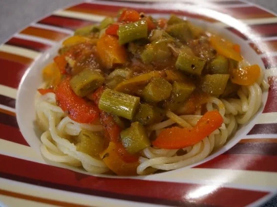 Scharfe Spargel Spaghetti - Rezept - Bild Nr. 3