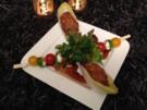 Bunter Salat mit Pute in Panko-/Sesamkruste - Rezept