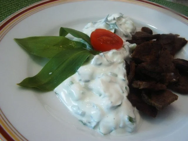 Rezept: Bärlauch-Tzatziki Bärlauch-Tzatziki - Rezept