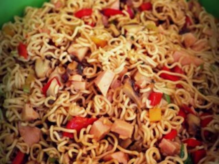 Asiatischer Mie Nudelsalat Rezept Mit Bild Kochbarde 