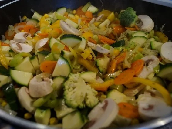 Gemüse-Schinken-Auflauf - Rezept - Bild Nr. 3