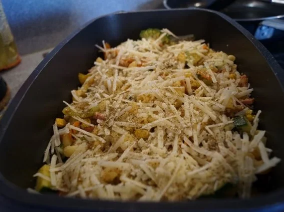 Gemüse-Schinken-Auflauf - Rezept - Bild Nr. 6