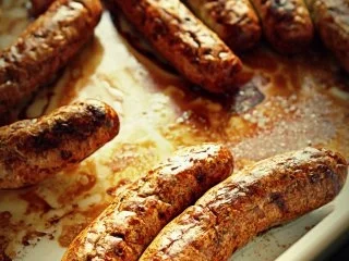 Bratwurst im Backofen zubereitet - Rezept
