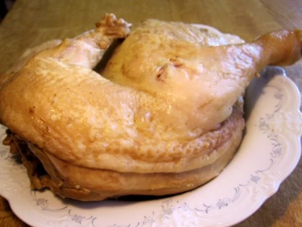 Rezept: Ein halbes Suppenhuhn in Kapernsoße Bild Nr. 4 Ein halbes Suppenhuhn in Kapernsoße - Rezept - Bild Nr. 4