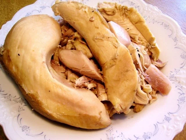 Rezept: Ein halbes Suppenhuhn in Kapernsoße Bild Nr. 5 Ein halbes Suppenhuhn in Kapernsoße - Rezept - Bild Nr. 5