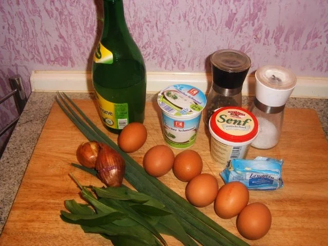 Ofen-Bärlauch-Eier - Rezept - Bild Nr. 2