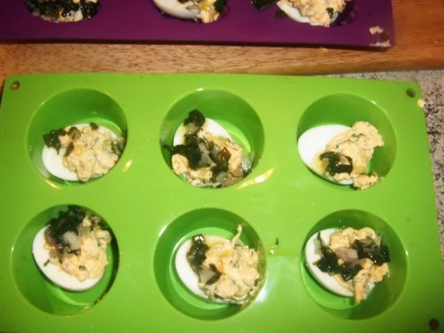 Ofen-Bärlauch-Eier - Rezept - Bild Nr. 8