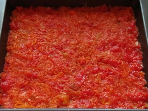 Auflauf: Hackfleisch + Gemüse geschichtet - Rezept - Bild Nr. 2