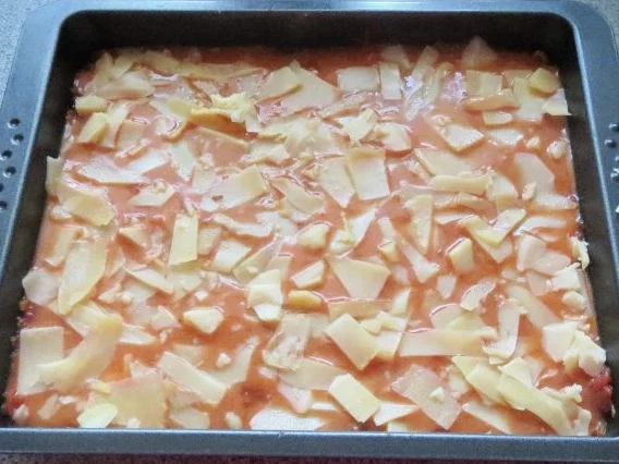 Auflauf: Hackfleisch + Gemüse geschichtet - Rezept - Bild Nr. 3