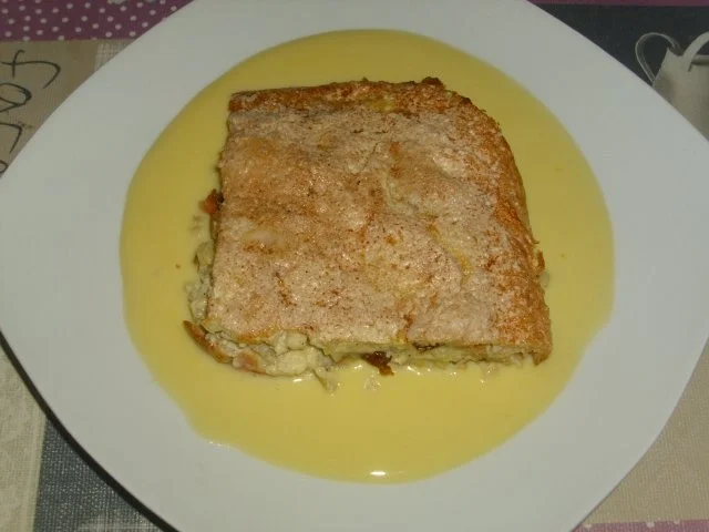 Knödelbrotauflauf - Rezept