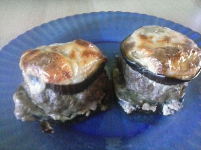 Rezept: Auberginen Burger Auberginen Burger - Rezept