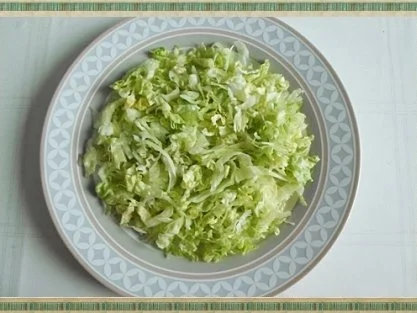 Frühlings-Eisbergsalat mit Möhren, Tomaten, Käse und noch viel mehr, nach Art des Hauses - Rezept - Bild Nr. 11