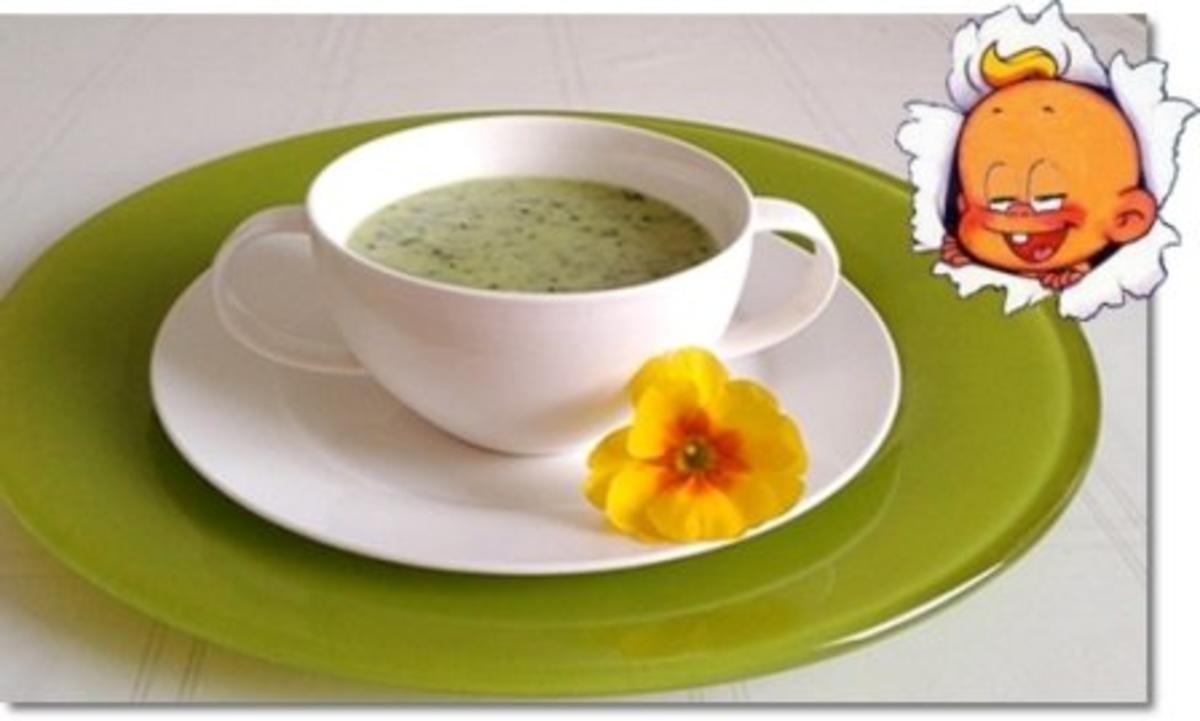 Frühlings-Bärlauch Cremesuppe - Rezept