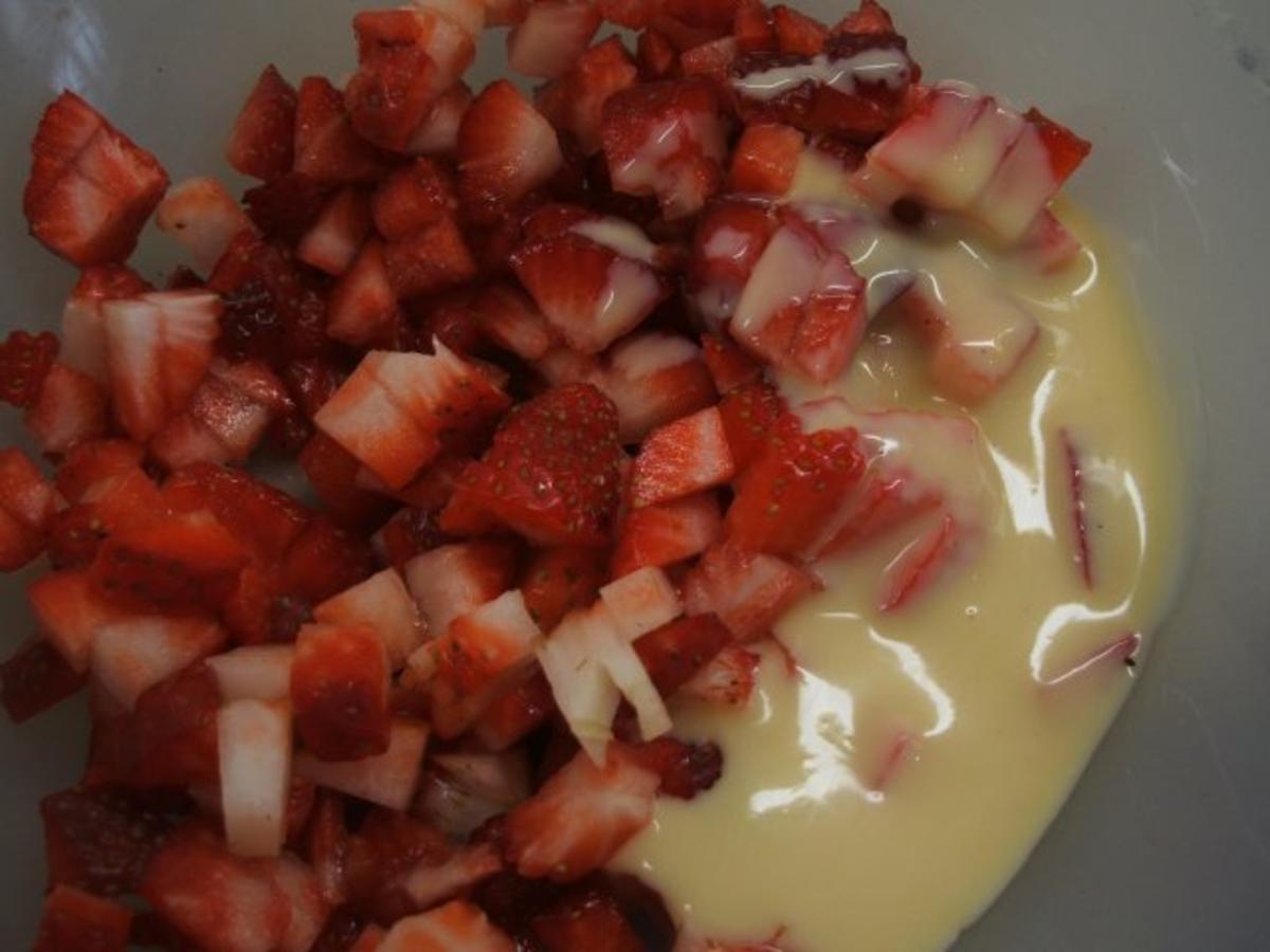 Dessert: Grießflammeri mit Eierlikör-Erdbeeren - Rezept - Bild Nr. 6
