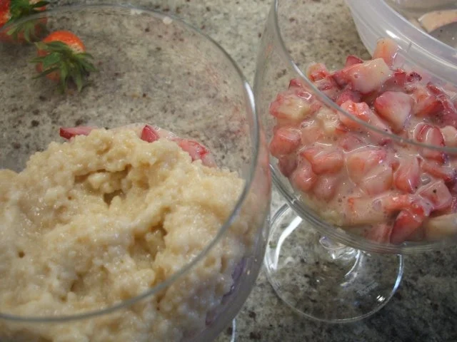 Dessert: Grießflammeri mit Eierlikör-Erdbeeren - Rezept - Bild Nr. 7