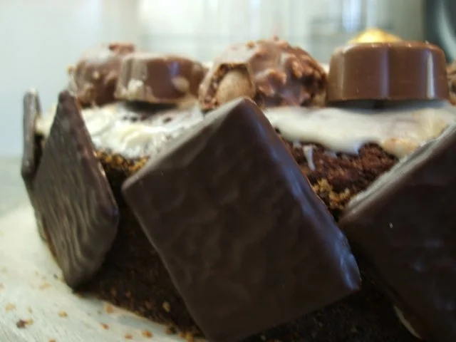 Backen: Schokoladentorte vom Stamme "Hüftplatin" - Rezept - Bild Nr. 2