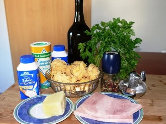 Rezept: Spargel -Schinken - Nudelpfanne Bild Nr. 3 Spargel -Schinken - Nudelpfanne - Rezept - Bild Nr. 3