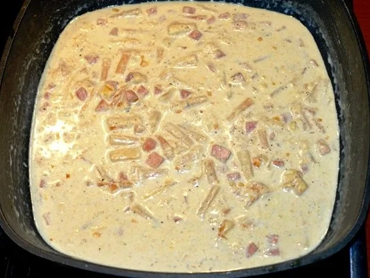 Rezept: Spargel -Schinken - Nudelpfanne Bild Nr. 9 Spargel -Schinken - Nudelpfanne - Rezept - Bild Nr. 9