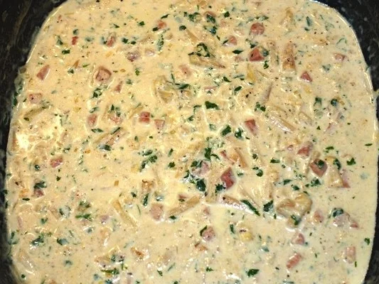 Rezept: Spargel -Schinken - Nudelpfanne Bild Nr. 11 Spargel -Schinken - Nudelpfanne - Rezept - Bild Nr. 11