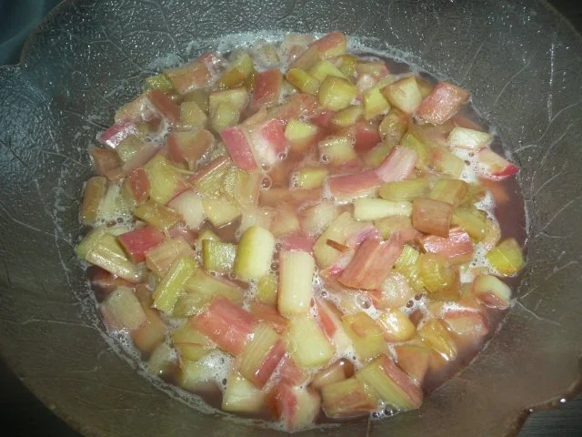 Rhabarber Frischkäse - Herz zum Muttertag ! - Rezept - Bild Nr. 2