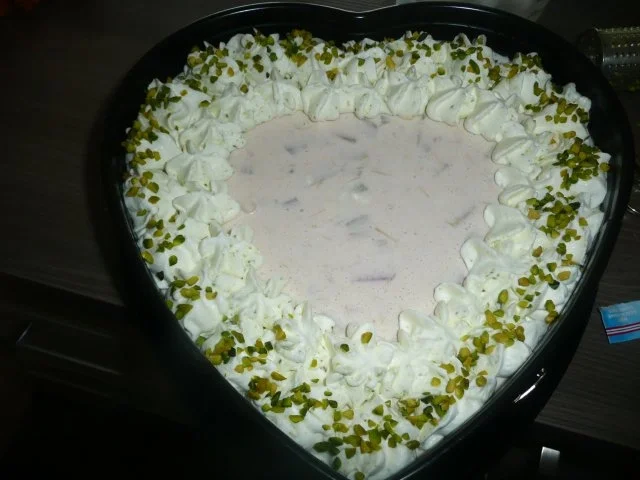 Rhabarber Frischkäse - Herz zum Muttertag ! - Rezept - Bild Nr. 6